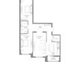 3-комнатная квартира · 78.57 м² · 6/9 этаж, Толе би за ~ 42.2 млн ₸ в Астане, Нура р-н
