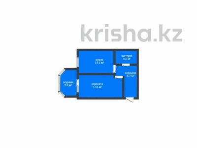 1-бөлмелі пәтер · 46 м² · 4/6 қабат, Наримановская 64, бағасы: 25 млн ₸ в Костанае