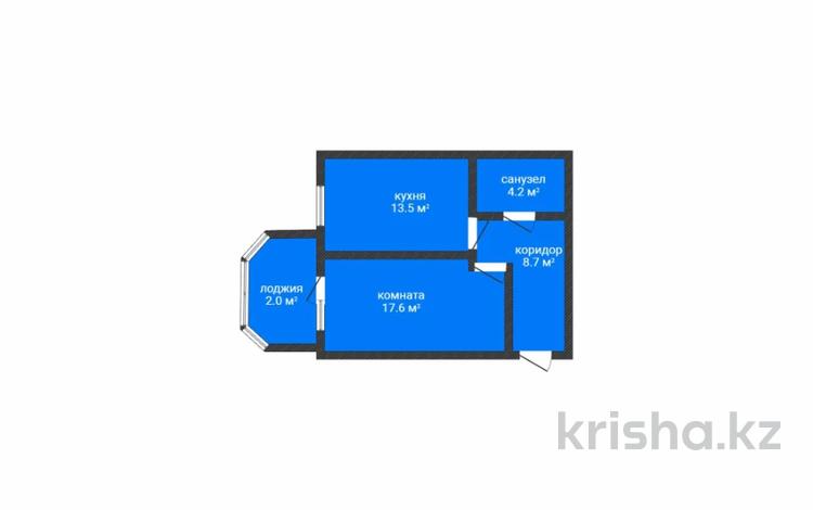 1-бөлмелі пәтер · 46 м² · 4/6 қабат, Наримановская 64, бағасы: 25 млн ₸ в Костанае — фото 3