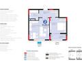 2-бөлмелі пәтер · 51 м² · 3/9 қабат, Е-899 3 — WATER LINE, бағасы: 41 млн ₸ в Астане, Нура р-н — фото 3