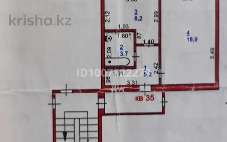 1-бөлмелі пәтер · 40 м² · 4/5 қабат, Энергетиков 107, бағасы: 9 млн ₸ в Экибастузе — фото 2