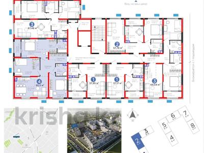 4-бөлмелі пәтер · 95.5 м² · 5/6 қабат, Тараз 8/1 — ВАШИ КЛЮЧИ УЖЕ В НОЯБРЕ 2026, бағасы: ~ 49.7 млн ₸ в Алматы, Турксибский р-н