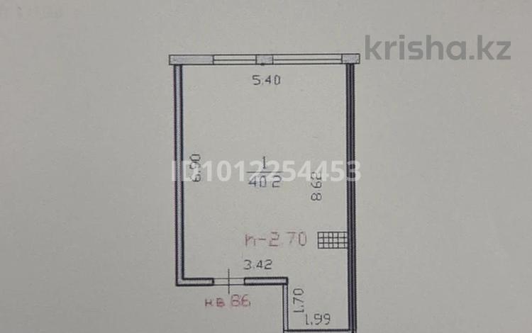1-комнатная квартира · 40.2 м² · 6/9 этаж, ул. Жунисова 2/25 за 19.5 млн ₸ в Алматы, Наурызбайский р-н — фото 2