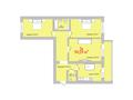 3-комнатная квартира, 94.09 м², 2/9 этаж, Назарбаева 233б за ~ 28.2 млн 〒 в Костанае
