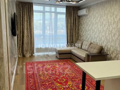 2-комнатная квартира · 56 м² · 3/9 этаж, мкр Думан-2, Мкрн Думан-2 58 за 300 000 ₸ в Алматы, Медеуский р-н