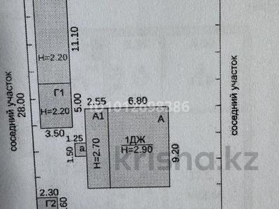 Отдельный дом · 4 комнаты · 68.4 м² · 5.8 сот., Молодежная 45 — Параллельно ул.Шахтерская, Казцентр, ВГСЧ за 4 млн ₸ в Сарани