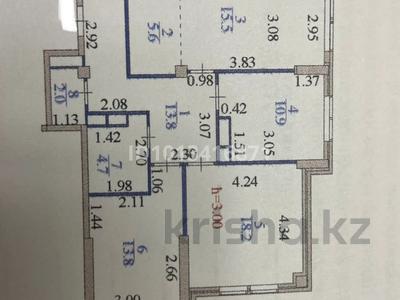 3-бөлмелі пәтер · 83 м² · 5/9 қабат, Панфилова 14 — Калдаякова, бағасы: 75 млн ₸ в Астане, Алматы р-н