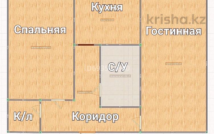 2-комнатная квартира, 44 м², 1/5 этаж, катаева 21 — Катаева _ Толстого за ~ 15 млн 〒 в Павлодаре — фото 2