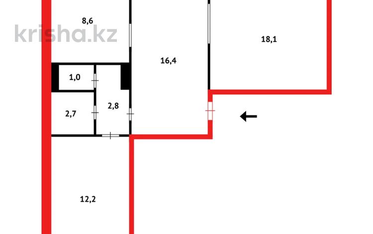 3-комнатная квартира · 63 м² · 1/5 этаж, мкр Юго-Восток, Степной 2 3 за 21 млн ₸ в Караганде, Казыбек би р-н — фото 2