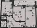 2-бөлмелі пәтер, 65.2 м², 11/16 қабат, мкр Новый Город, Пр. Шахтеров 60, бағасы: 26.5 млн 〒 в Караганде, Казыбек би р-н — фото 11