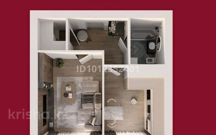 1-бөлмелі пәтер · 40 м² · 8/9 қабат, Тауелсиздик 30, бағасы: 22.8 млн ₸ в Костанае — фото 2