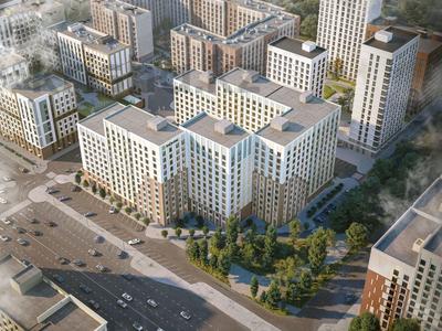 1-комнатная квартира · 40.83 м² · 10/12 этаж, Нажимеденов 6 за 25 млн ₸ в Астане, Сарайшык р-н
