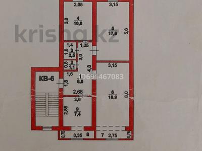 3-комнатная квартира, 70 м², 2/3 этаж, Астана дангылы (быв.Карабул.шоссе) 6 — Карабулакское шоссе, магазин Ак жол за 19 млн 〒 в Аксукенте