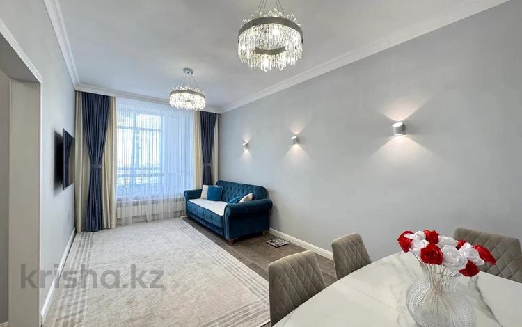 3-бөлмелі пәтер · 79.6 м² · 9/10 қабат, Шоссе Коргалжын 15/1, бағасы: 55 млн ₸ в Астане, Нура р-н — фото 2