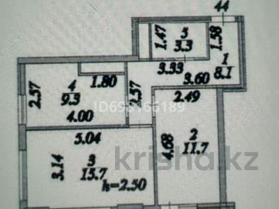 2-бөлмелі пәтер · 49 м² · 6/24 қабат, МуканТулебаев 5Б — Готовый дом ключи на руках срочная продажа, бағасы: 16.5 млн 〒 в Астане, Алматы р-н