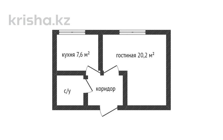 1-комнатная квартира, 37.4 м², 6/9 этаж, Пушкина за 11.3 млн 〒 в Костанае — фото 2