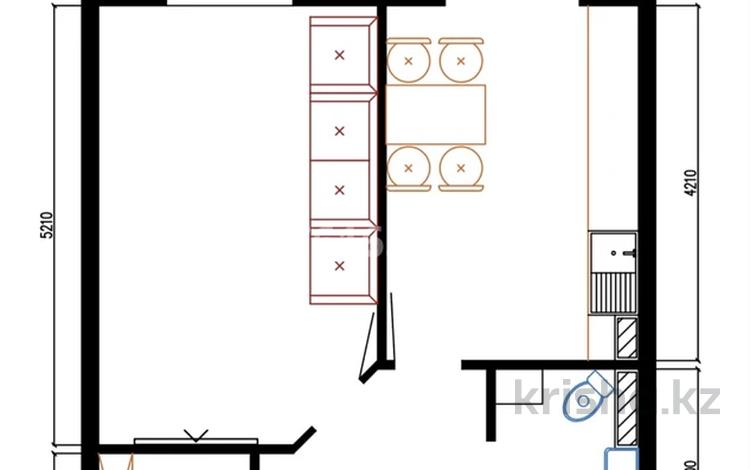 1-комнатная квартира · 44 м² · 2/5 этаж, 29а мкр, 29А мкр. 64 — Сзади Аққала Молл за 14 млн ₸ в Актау — фото 24