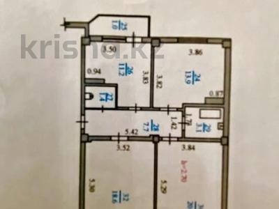 3-комнатная квартира · 81 м² · 5/5 этаж, мкр Алгабас 1/30 — ЗЕРДЕЛИ за ~ 39 млн ₸ в Алматы, Алатауский р-н