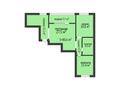 2-комнатная квартира · 80.6 м² · 8/9 этаж, Зелёная 25/1блокБ за 37 млн ₸ в Костанае — фото 2