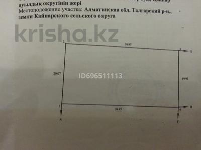 Участок · 16 соток, Жаналык (Талгарский район) за 15 млн ₸