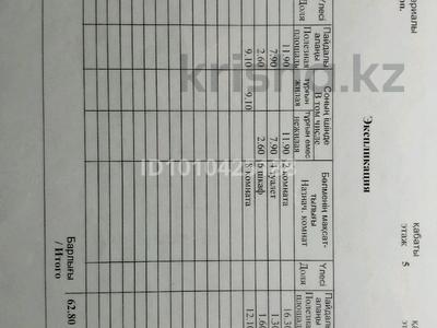 3-бөлмелі пәтер · 62.8 м² · 5/6 қабат, Назарбаева 145, бағасы: 24 млн ₸ в Усть-Каменогорске, Ульбинский