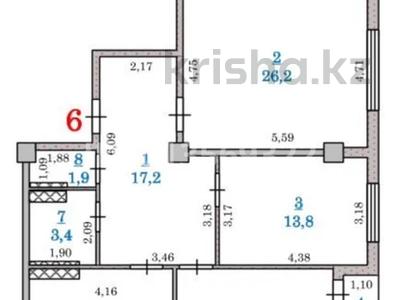 3-бөлмелі пәтер · 97 м² · 2/9 қабат, Асар-2 ш/а, бағасы: 36 млн ₸ в Шымкенте, Абайский р-н