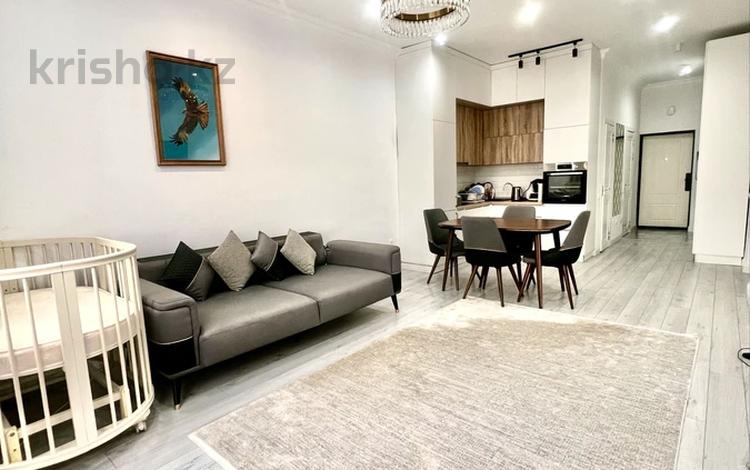 2-бөлмелі пәтер · 55.1 м² · 9/9 қабат, Шамши Калдаякова 2, бағасы: 46 млн ₸ в Астане, Алматы р-н — фото 2