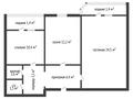 2-комнатная квартира · 64 м² · 3/9 этаж, мкр. Алтын орда, Мангилик ел 20 за 26.6 млн ₸ в Актобе — фото 11