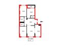 4-комнатная квартира · 105.2 м² · 15/16 этаж, Санжара Асфендиярова — Без комиссии для покупателя за 78 млн ₸ в Астане, Нура р-н — фото 17