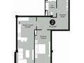 2-бөлмелі пәтер · 68 м² · 5/9 қабат, Микрорайон Асар 2 12/17, бағасы: 33 млн ₸ в Шымкенте, Абайский р-н — фото 12