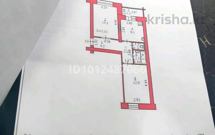 2-бөлмелі пәтер · 46 м² · 6/6 қабат, Макаренко 34, бағасы: 18 млн ₸ в Актобе — фото 2