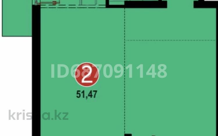 2-комнатная квартира · 51.58 м² · 6/12 этаж, Калкаман 4Б за 31 млн ₸ в Алматы — фото 2