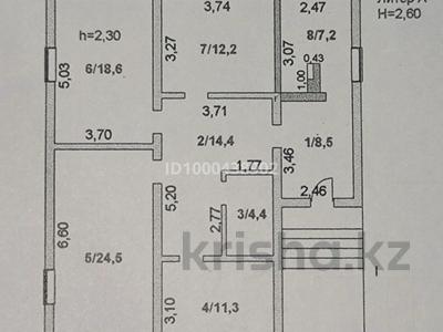 Отдельный дом · 3 комнаты · 102 м² · 10 сот., Балуана Шолака 30 за 14.5 млн 〒 в Кокшетау