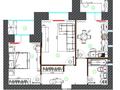 2-бөлмелі пәтер · 60 м² · 12/13 қабат, мкр Юго-Восток, ул. Карбышева — Школа 66, бағасы: 26 млн ₸ в Караганде, Казыбек би р-н — фото 11