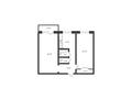 2-бөлмелі пәтер · 44.7 м² · 3/5 қабат, Катаева 19, бағасы: 17.4 млн ₸ в Павлодаре — фото 13