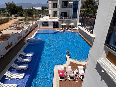 2-бөлмелі пәтер · 55 м² · 2/10 қабат, Kılıçarslan Cd. No:23 23, бағасы: 249 900 ₸ в Аланье