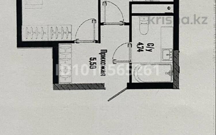 1-комнатная квартира · 38 м² · 16/19 этаж, Жошы хан 12/1 за 27.2 млн ₸ в Астане, Есильский р-н — фото 3