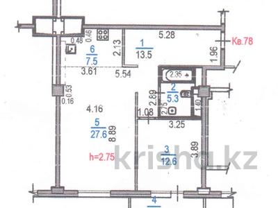 2-комнатная квартира · 67.6 м² · 2/13 этаж, Майлина 54 за 42 млн ₸ в Алматы, Турксибский р-н
