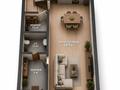 Часть дома · 3 комнаты · 120 м² · 8 сот., Красносельская 118/2 за 38.5 млн ₸ в Костанае