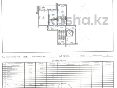 2-комнатная квартира · 50 м² · 7/9 этаж, Майкудук, Мкр Мамыраева 3 за 14.5 млн ₸ в Караганде, Алихана Бокейханова р-н