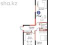 2-комнатная квартира · 71 м² · 5/5 этаж, Д.Конаева 16/1 за 34.2 млн ₸