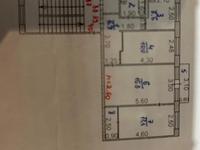 3-бөлмелі пәтер · 52.5 м² · 2/4 қабат, Гагарина 18, бағасы: 17 млн ₸ в Жезказгане