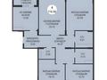 4-комнатная квартира · 119.3 м² · 20/20 этаж, Туран 39 — БЕЗ КОМИССИИ за ~ 93.5 млн ₸ в Астане, Нура р-н — фото 2