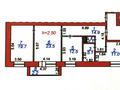 3-бөлмелі пәтер, 90 м², 7/10 қабат, мкр Новый Город, Ермекова 106/6 — ЖК Астана, бағасы: 29.5 млн 〒 в Караганде, Казыбек би р-н — фото 32