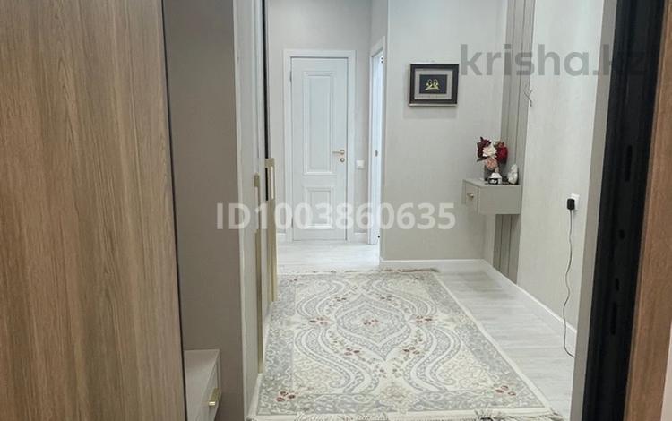 3-комнатная квартира · 91 м² · 5/9 этаж, Нурмагамбетова 23 — Нурмагамбетова-Нажимеденова за 57 млн 〒 в Астане, Сарайшык р-н — фото 2
