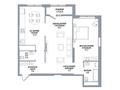 2-бөлмелі пәтер · 70.4 м², Каныша Сатпаева 90/55Б, бағасы: ~ 57.4 млн ₸ в Алматы, Бостандыкский р-н — фото 3