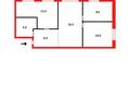 3-комнатная квартира · 62 м² · 1/5 этаж, Пр. Абая — Республика за 25 млн ₸ в Астане, р-н Байконур — фото 14