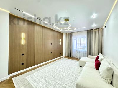 3-бөлмелі пәтер · 102.1 м² · 11/16 қабат, Ракымжан Кошкарбаев 54A, бағасы: 71 млн ₸ в Астане, Сарайшык р-н