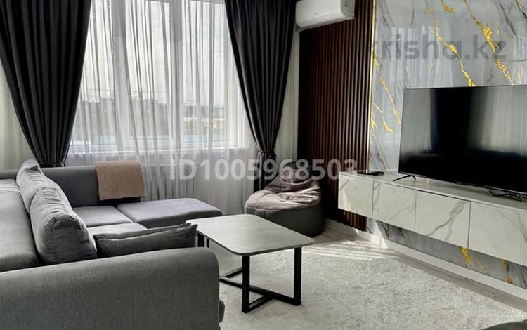 2-бөлмелі пәтер · 77 м² · 8/10 қабат, Жусипбека Аймауытова 15K2 — Жусипбека Аймауытова 15к2, бағасы: 45 млн ₸ в  — фото 2