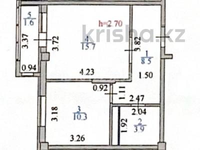 1-комнатная квартира · 40 м² · 8/9 этаж, ул. Жубана Молдагалиева 4к2 за 24.5 млн ₸ в Астане, Нура р-н